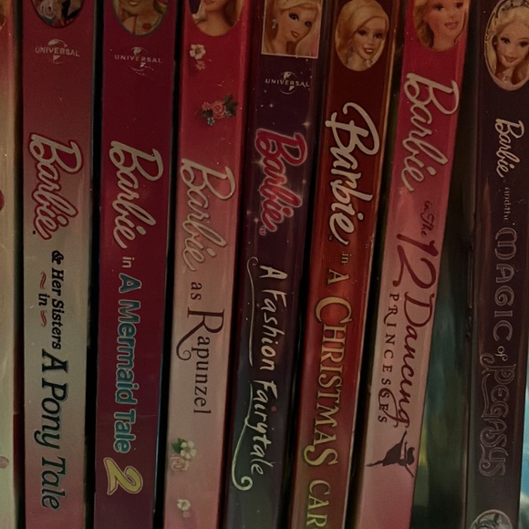 Barbie Movies DVD All work good - Picture 2 of 4